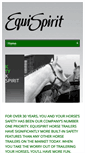 Mobile Screenshot of equispirit.com